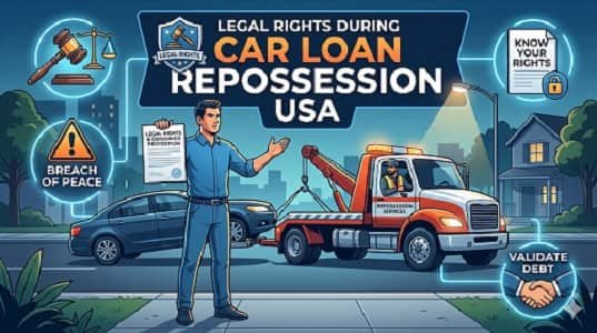 Legal Rights During Car Loan Repossession USA