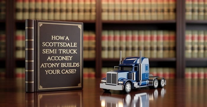 How a Scottsdale Semi Truck Accident Attorney Builds Your Case